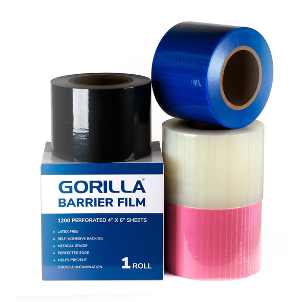 2400 Sheets Blue Dental Barrier Film Roll with Dispenser Box 4" x 6" Disposable Barrier Tape for 2400 Sheets Blue Dental Barrier Film Roll with Dispenser Box 4" x 6" Disposable Barrier Tape for