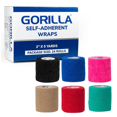 Self-Adherent Sensi Wraps / Grip Wraps - Available in Different Colors (Price Per Case) As low as $12/box