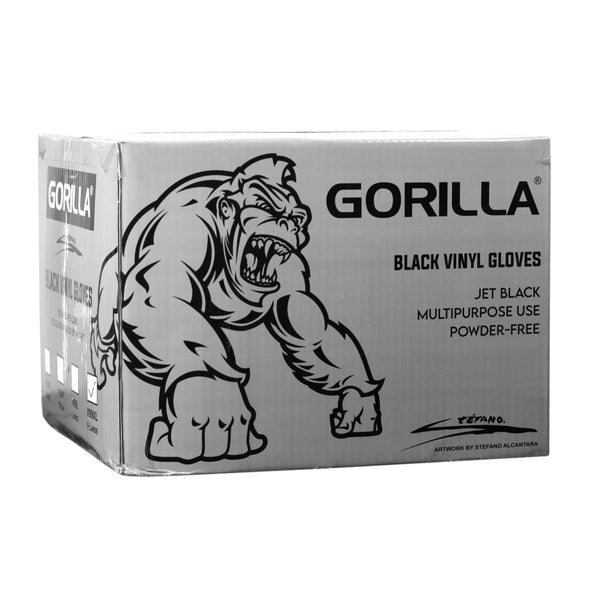 Gorilla Black Vinyl Gloves
